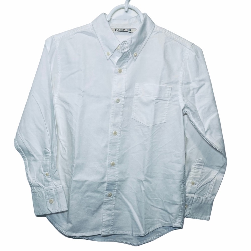 Old Navy Boys Size M (8) Button Down Shirt